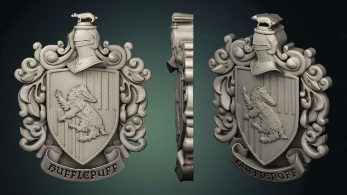 Coat of arms (GR_0451) 3D model for CNC machine